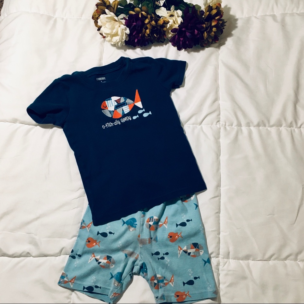 Gymboree short pajama set : size 6
